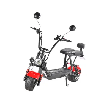 Электроскутер CityCoco White Siberia WS-Mini R 1200W Красный