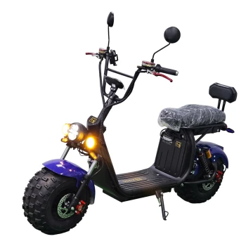 Электроскутер Citycoco GT X7 PRO Синий (2000W) Off Road